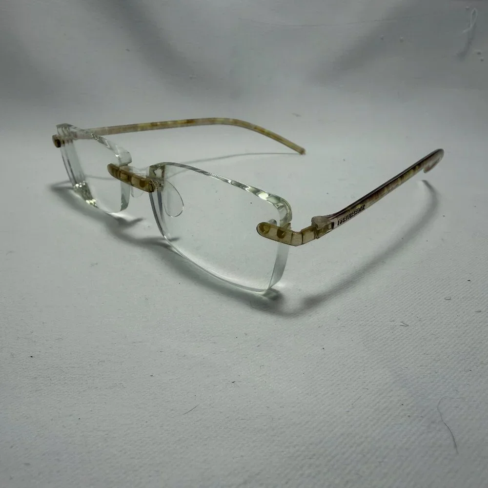 Swissflex Rimless Titanium Eyeglasses - Frames Only